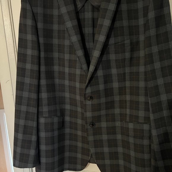 DKNY Mens Modern Fit Suit Jacket - Picture 2 of 12